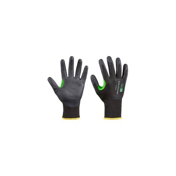 Coreshield, 18 Gauge, Hppe/Steel Black Liner, Nitrile Micro-Foam Black Coating, A4/D 4X31D A4